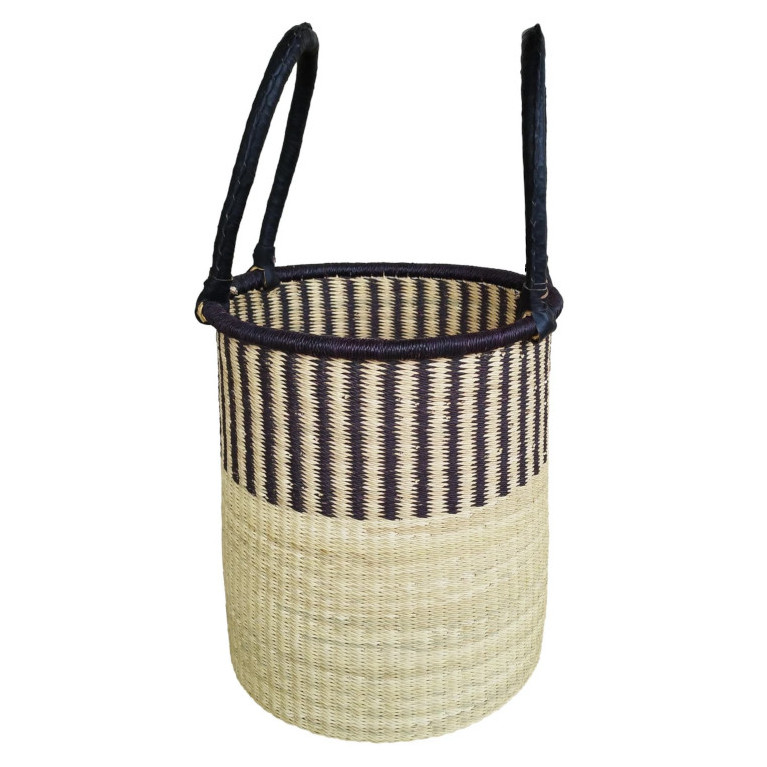 Elan Tall Basket with Two Handles